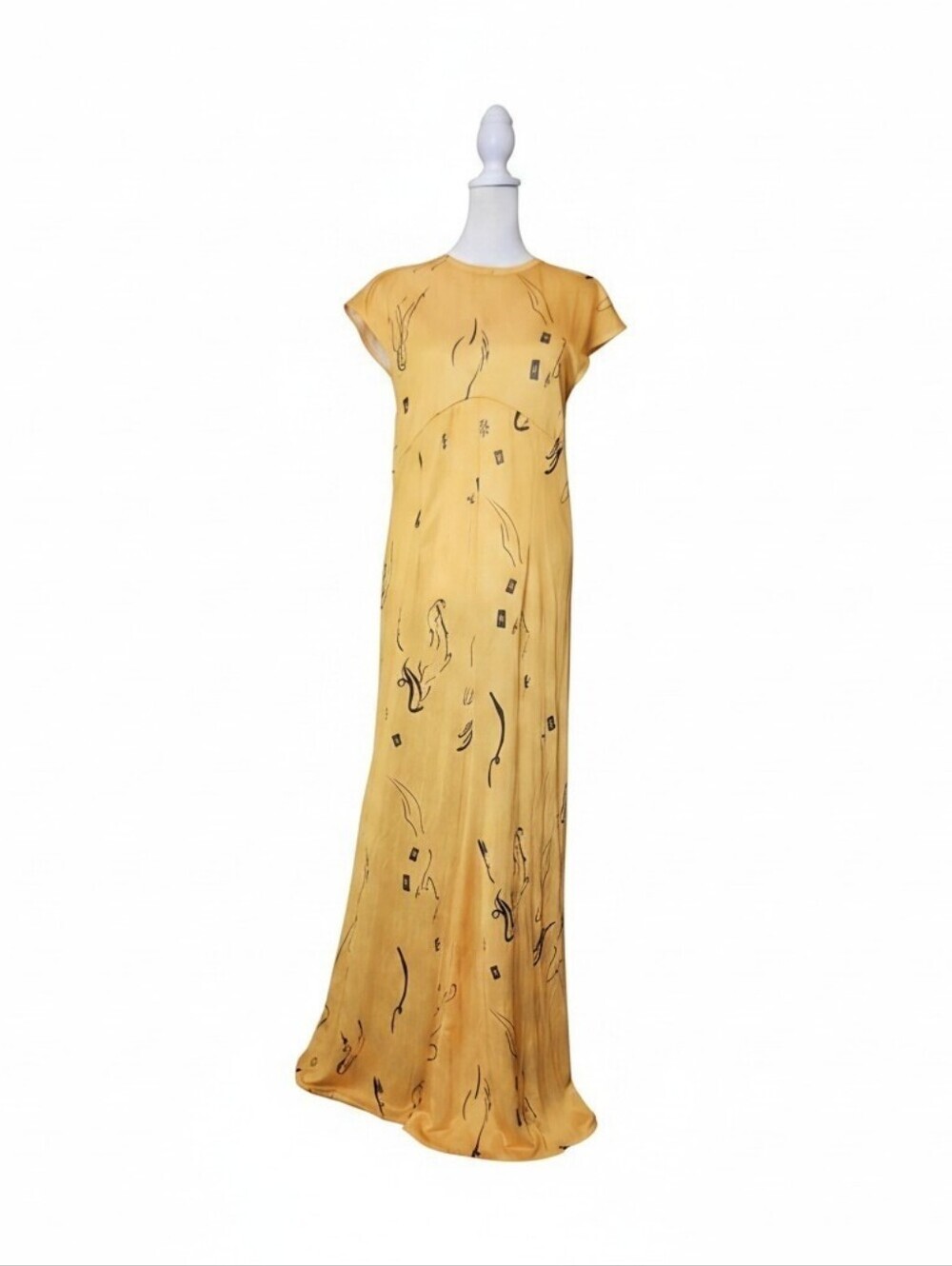 ZARA Women's Maxi Dress | Sleek Polyester Fabric | Size Small